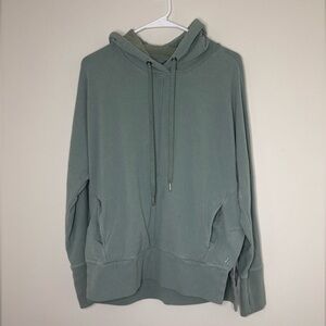 Sweaty Betty Luxe Fleece Hoodie Dusty Green Women’s L